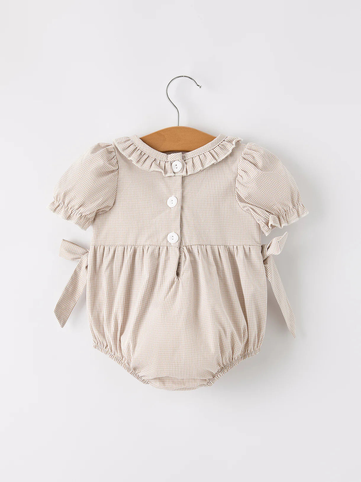 Gingham & Gourds Romper