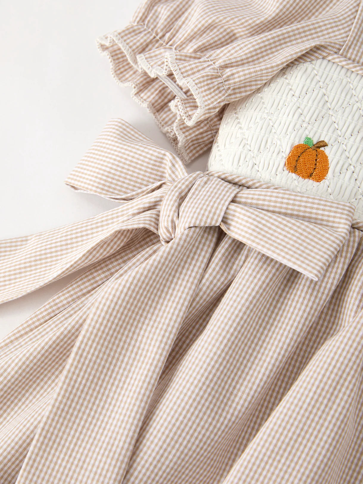 Gingham & Gourds Dress