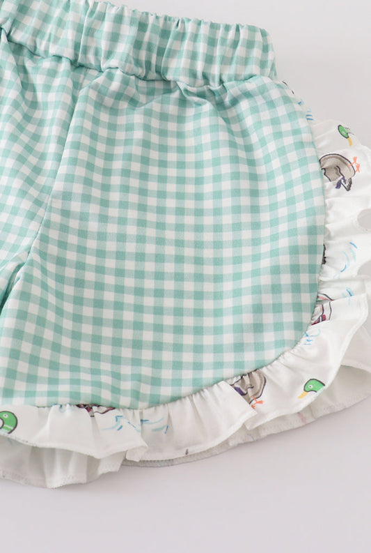 The Sage Duckling Girls Shorts Set