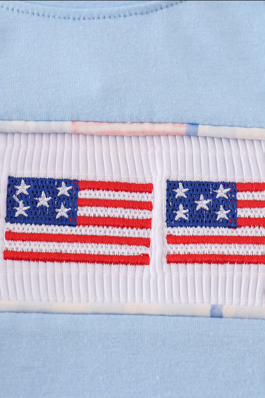 Little Liberty Boys Romper