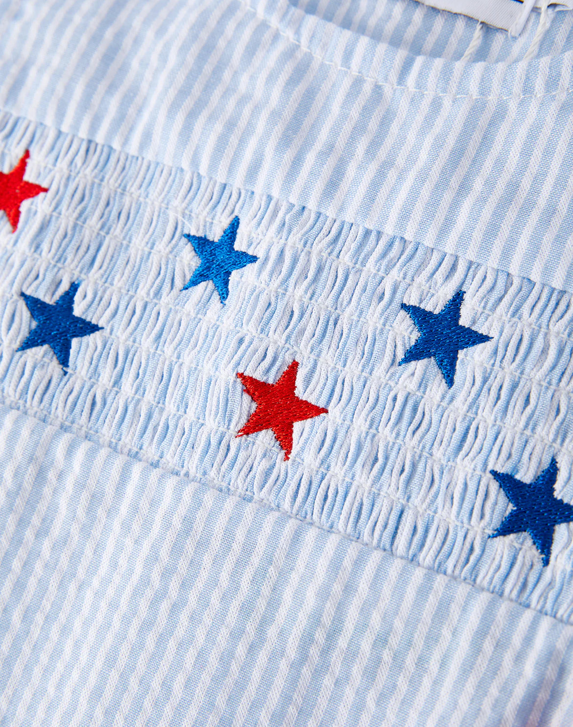 Star Spangled Sweetheart Boys Romper