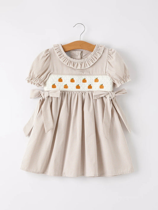 Gingham & Gourds Dress