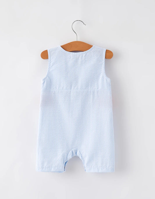 Star Spangled Sweetheart Boys Romper
