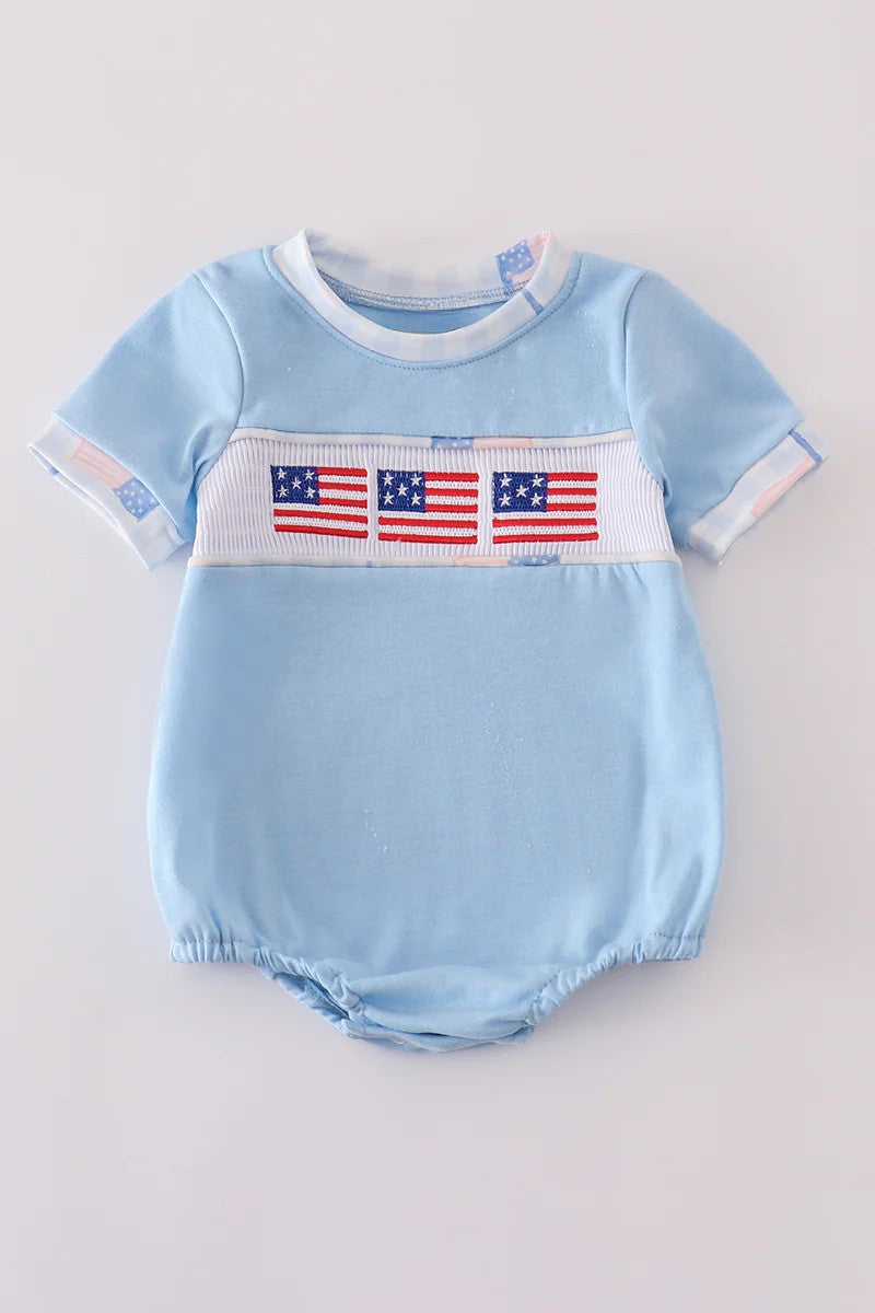 Little Liberty Boys Romper