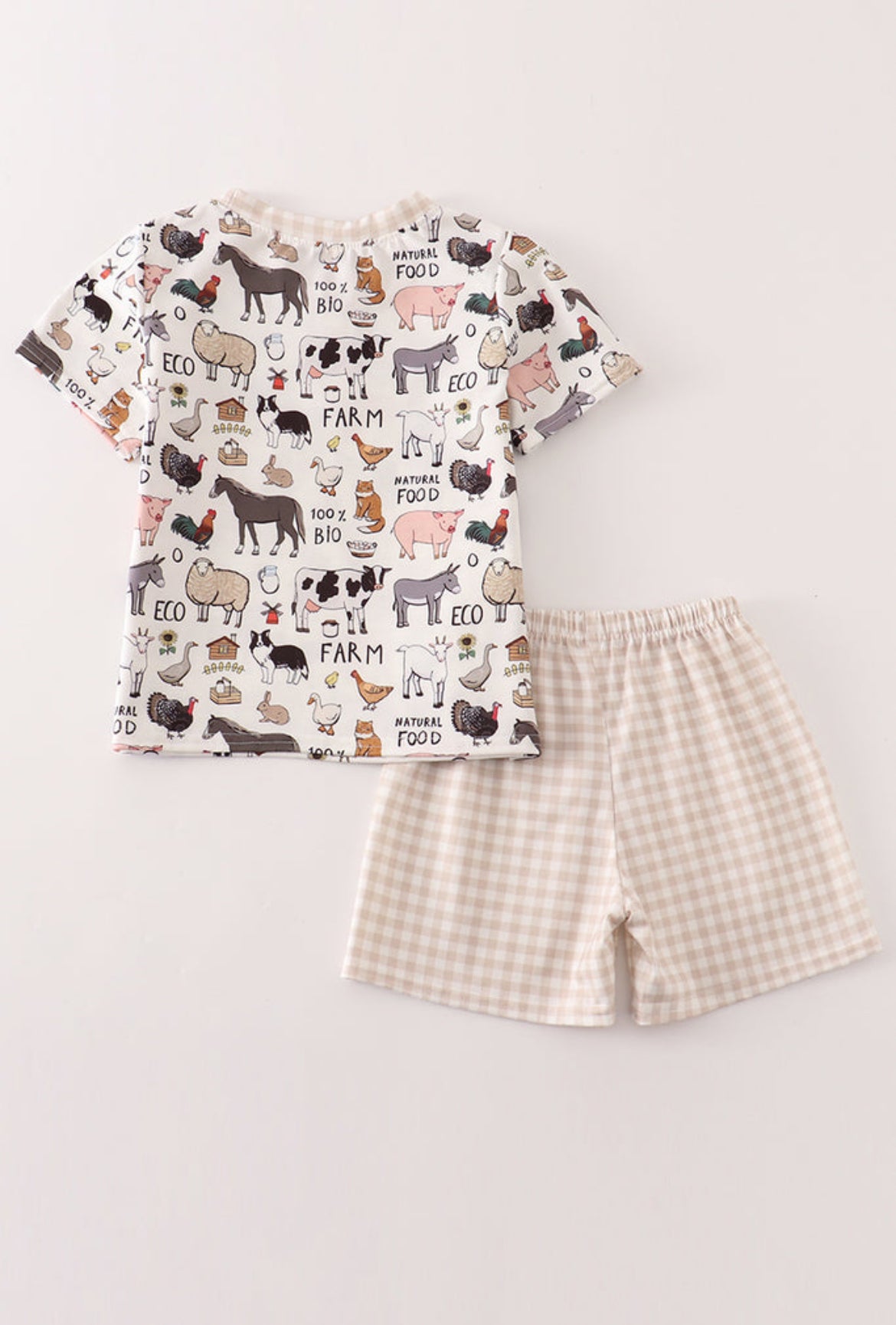 Moo & Crew Boys Short Set