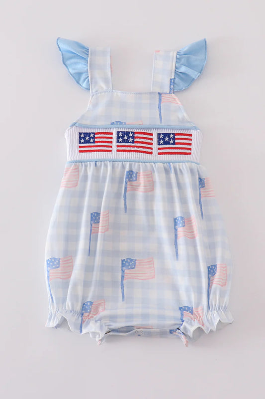 Little Liberty Girls Romper