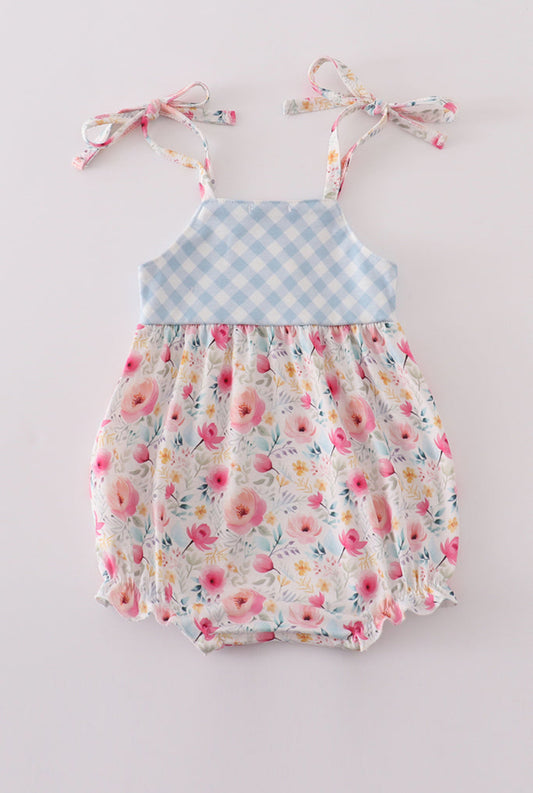 Pink Petals Romper