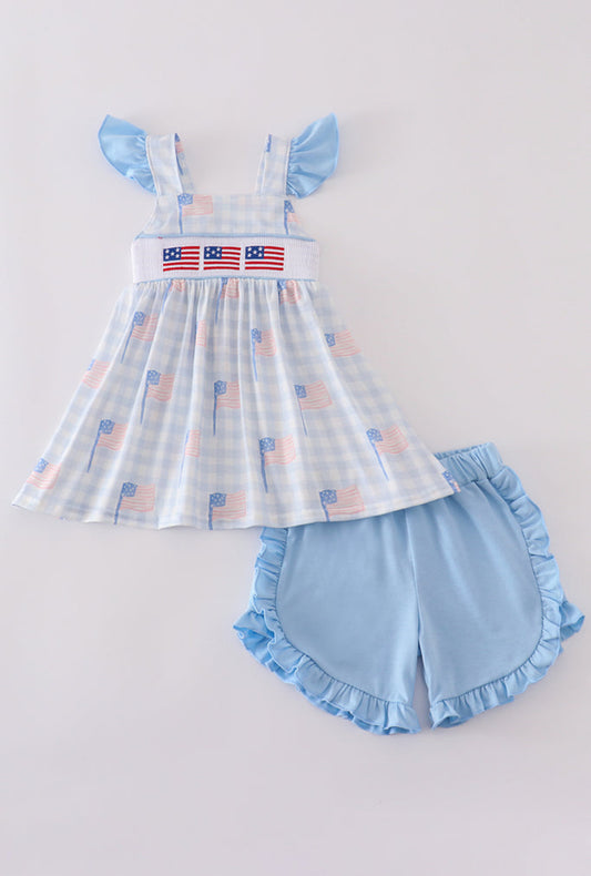 Little Liberty Girls Shorts Set