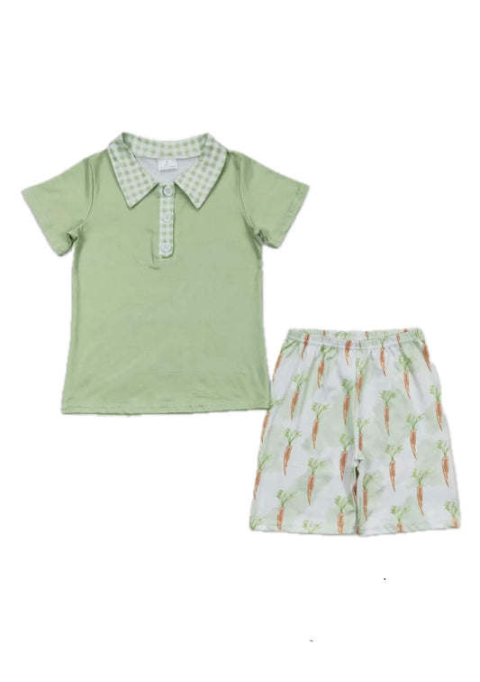 Bunnies & Carrots Boys Outfit