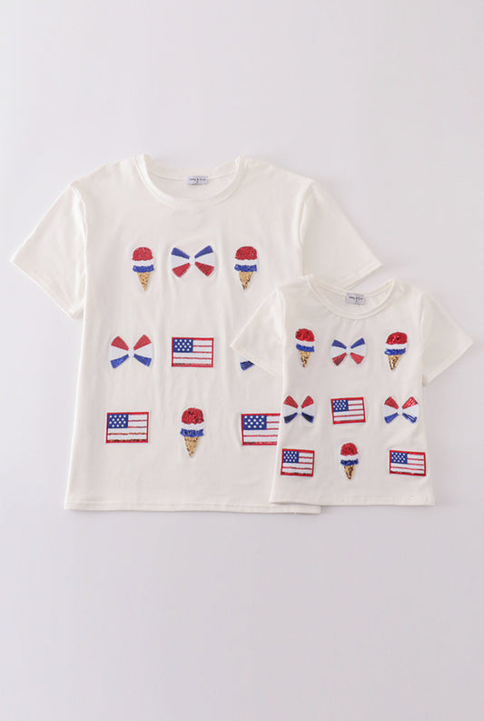 Star Spangled Sparkle Mommy & Me T-Shirt